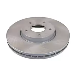 Image of Brake Discs ADN14387 by Blue Print Front Axle 1 Pair