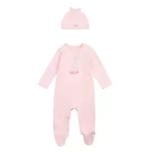 Image of Elle Elle Sleepsuit Set Bb99 - Pink