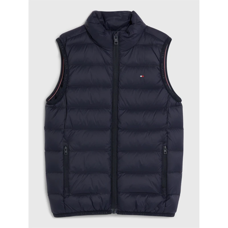 Image of Tommy Hilfiger U ESSENTIAL LIGHT DOWN VEST - Blue Blue One Size