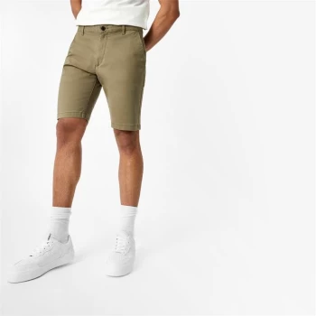 image of Jack Wills Slim Chino Shorts - Olive