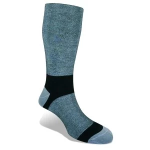 image of Bridgedale Everyday Outdoors Coolmax Liner Twin Pack Mens Sock Grey Large