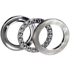 Image of UBC Bearing 51106 Deep groove ball bearing (axial) Outside diameter: 47mm Rotational speed (max.): 4500 U/min