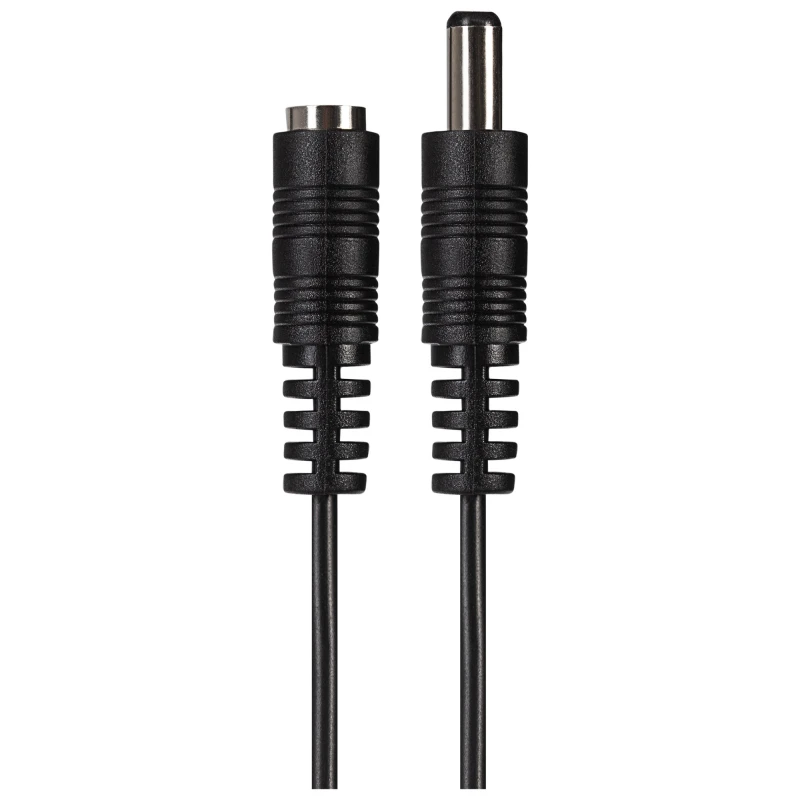 Image of MPS Maplin Power Supply Extension Lead 2.5mm x 5.5mm Plug to 2.5mm x 5.5mm Socket - Black, 5m 066PAM