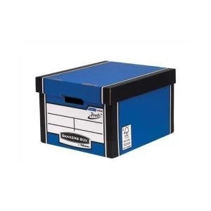 image of Bankers Box by Fellowes Premium 725 A4Foolscap Classic Storage Box 1 x