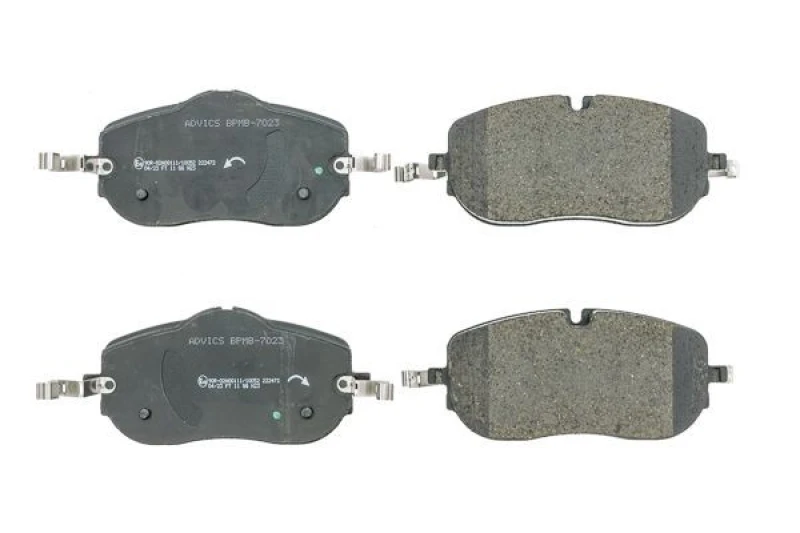Image of AISIN BPMB-7023 Brake pad set Brake Pad Set,disc brake (402)