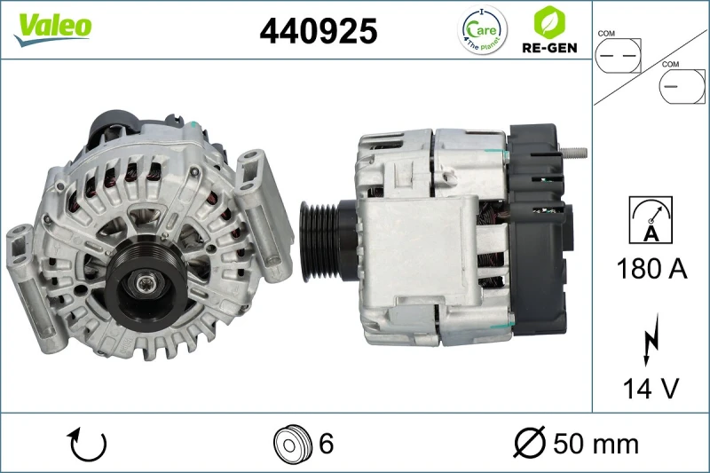 Image of Alternator VALEO 440925
