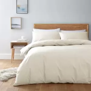 Image of Linea Egyptian 200 Thread Count Duvet Cover - White