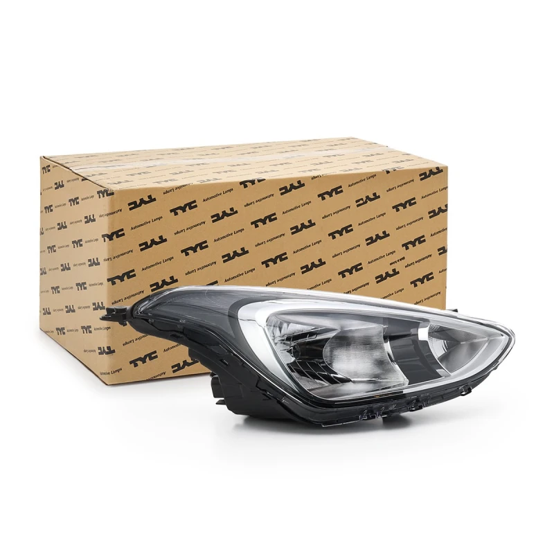 Image of TYC 20-14605-05-2 Headlights H4, with electric motor, Right Headlight (259)