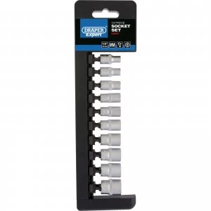 Image of Draper 10 Piece 1/4" Drive Hex Socket Set Metric 1/4"
