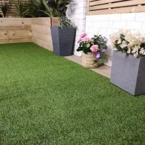 image of 20mm Pile Outdoor Artificial Grass Astro Turf Lawn for Garden Patio