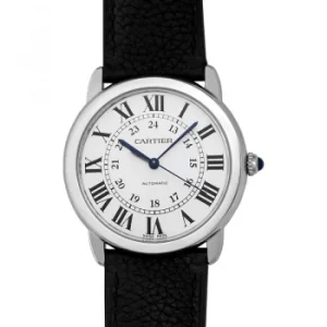 Image of Ronde Solo de Cartier 36mm Automatic Silver Dial Stainless Steel Ladies Watch