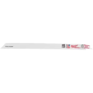 Image of Milwaukee Heavy Duty Demolition Reciprocating Saw Blades 300mm Pack of 5