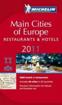 Image of Main Cities of Europe 2011 Paperback