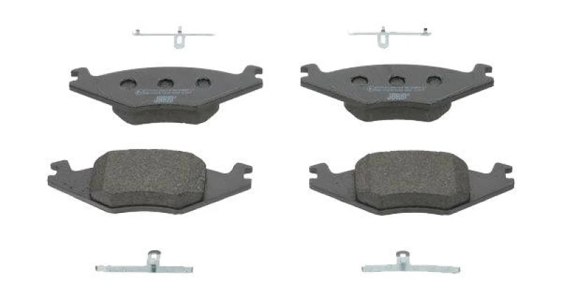 Image of JURID 571315J Brake pad set not prepared for wear warning indicator, with accessories Brake Pad Set,disc brake (402)