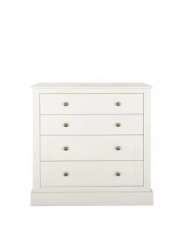 image of Consort Dover Ready Assembled 4-Drawer Chest