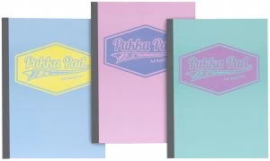 image of Pukka Pad Pastel Refill Pads A4 Pack of 3 8902-PST