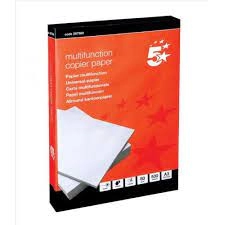 image of 5 Star A3 Copier Paper Multifunctional Ream Wrapped 80gm2 Bright White 500 Sheets