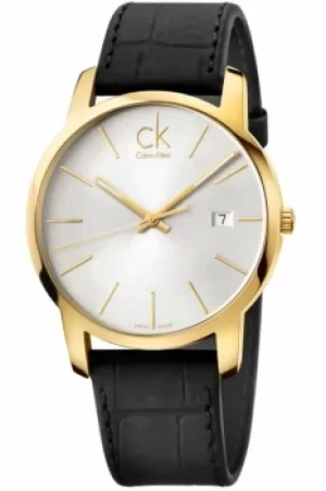 Mens Calvin Klein City Date Watch K2G2G5C6