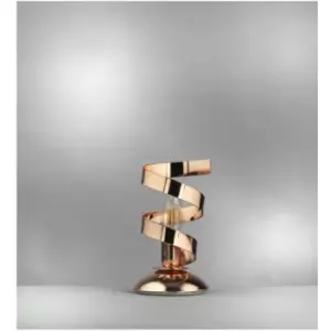 image of Onli Zoe Ribbon Table Lamp, Copper