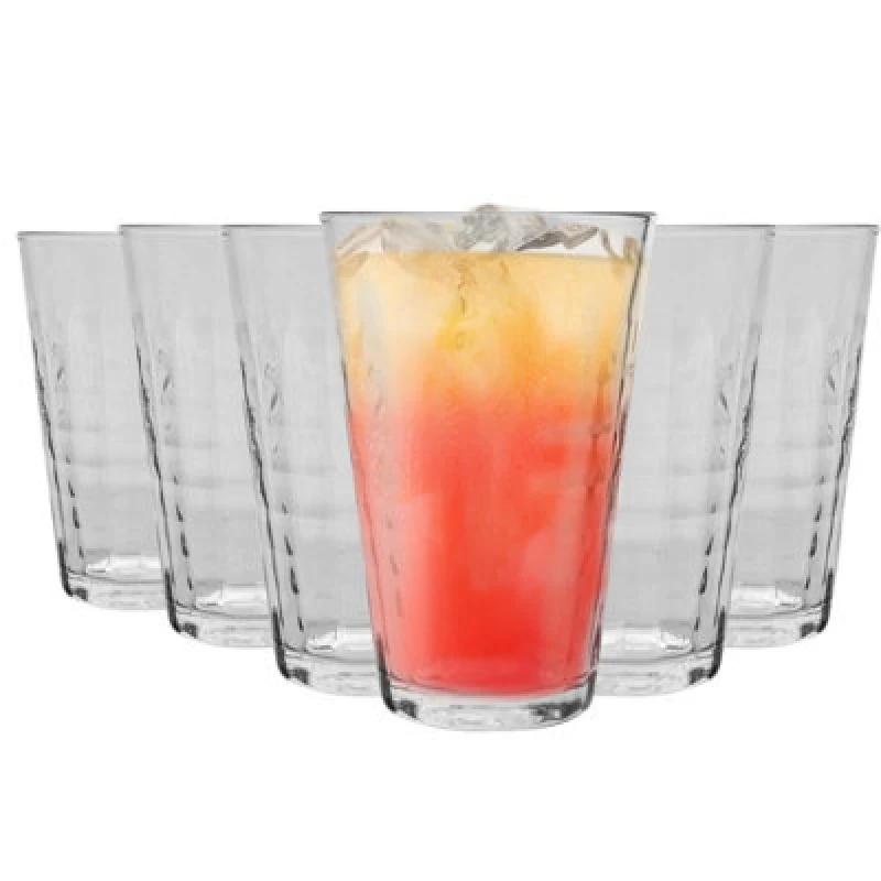 Image of Duralex Prisme Clear 11.12 oz. Tumbler, Set of 6