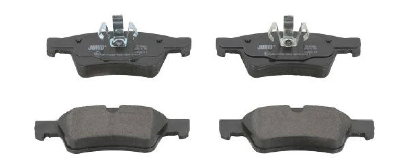 Image of JURID 573202J Brake pad set prepared for wear warning indicator, without accessories Brake Pad Set,disc brake (402)
