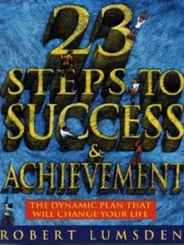 Image of 23 Steps to Success and Achievement by Robert Lumsden Paperback