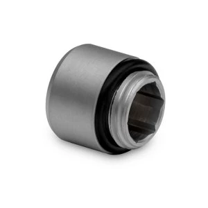 Image of EK Water Blocks EK-Quantum Torque Micro HDP 12mm Hard Tube Fitting - Satin Titanium