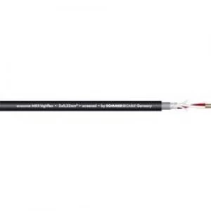 Image of Microphone cable 2 x 0.25 mm2 Black Sommer Cable