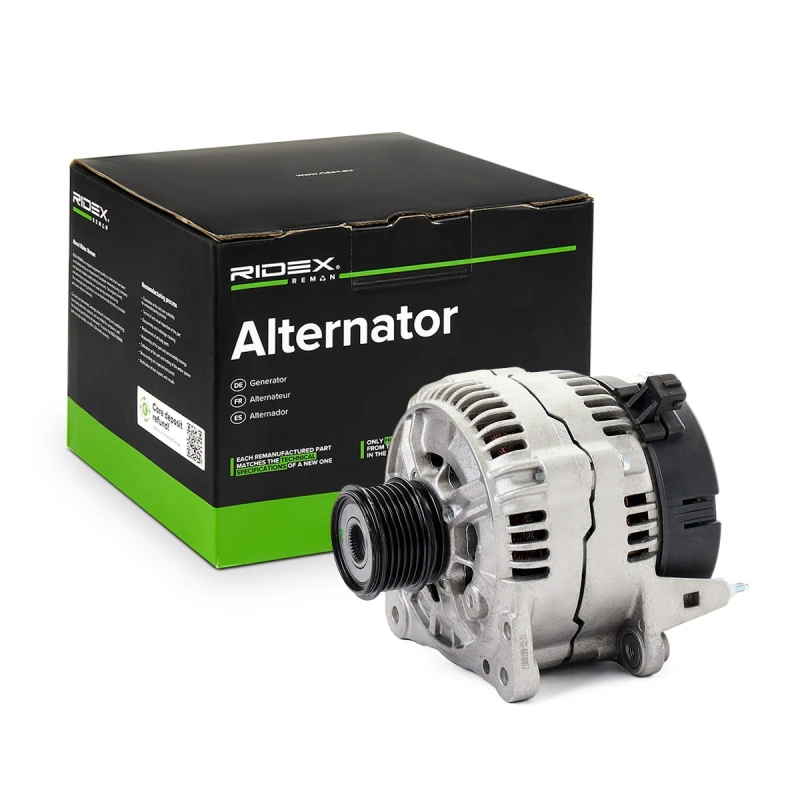 Image of RIDEX REMAN 4G0575R Generator Alternator Charging Current: 120A, Voltage: 12V Alternator (4)