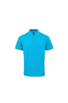 image of Coolchecker Plus Pique Polo With CoolPlus