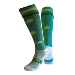 Image of Wacky Sox Ireland Football/Rugby Socks Jnr - Green