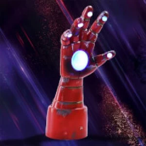 image of Marvel Iron Man Table Top Arm Lamp