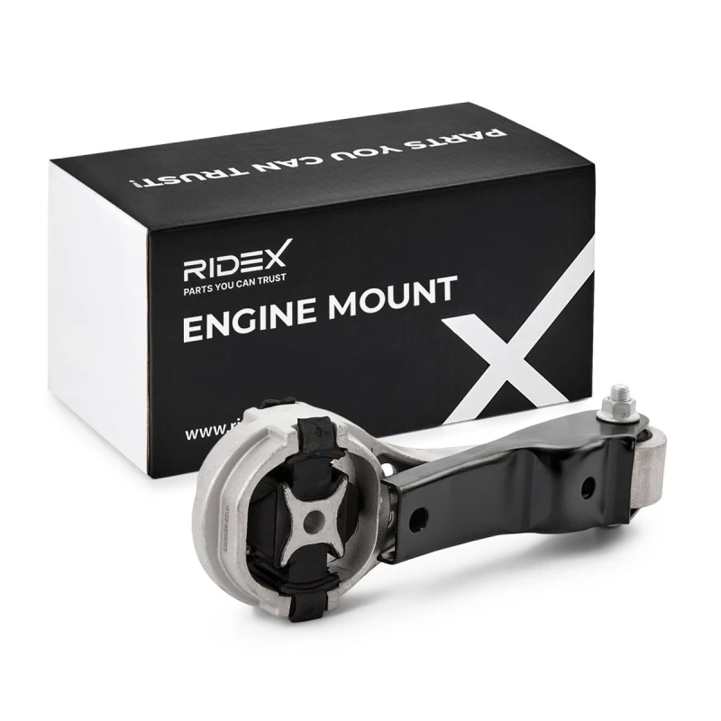 Image of RIDEX 247E1105 Engine mount Lower, Rubber-Metal Mount Engine Mounting (247)