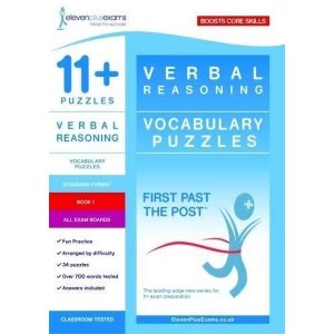 Image of 11+ Puzzles Vocabulary Puzzles Book 1 Paperback / softback 2017