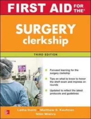 Image of First aid for the surgery clerkship by Latha Ganti