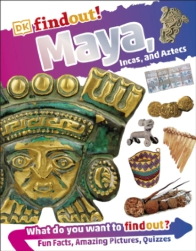 Image of DK DKfindout! Maya, Incas, and Aztecs Book Multi unisex