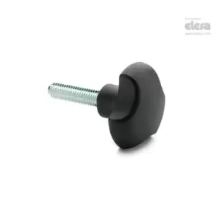 Image of ELESA Solid knob-VTT.32-p-M6x20