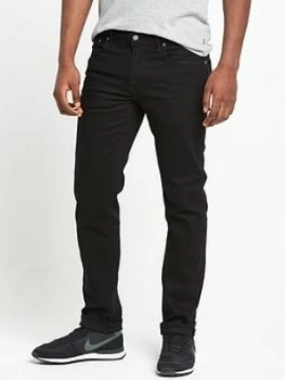 Levis 511 Slim Fit Jeans - Black, Nightshine, Size 30, Length Short, Men