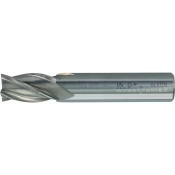 Image of 9.00MM Series 50 Carbide 4 Flute Plain Shank Short Series End Mills - TiCN Coated