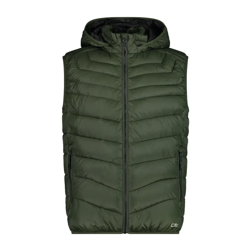 Image of CMP Sleeveless hooded puffer jacket CMP Vert Male M