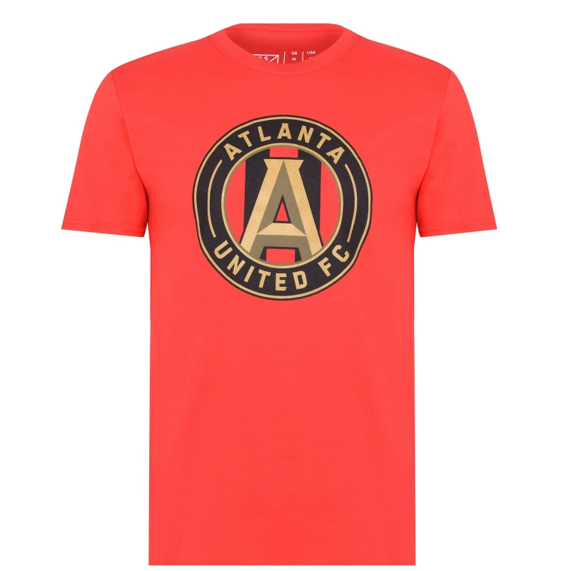 Image of MLS Logo T-Shirt Adults - Red Red S