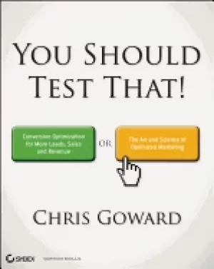 Image of you should test that conversion optimization for more leads sales and prof