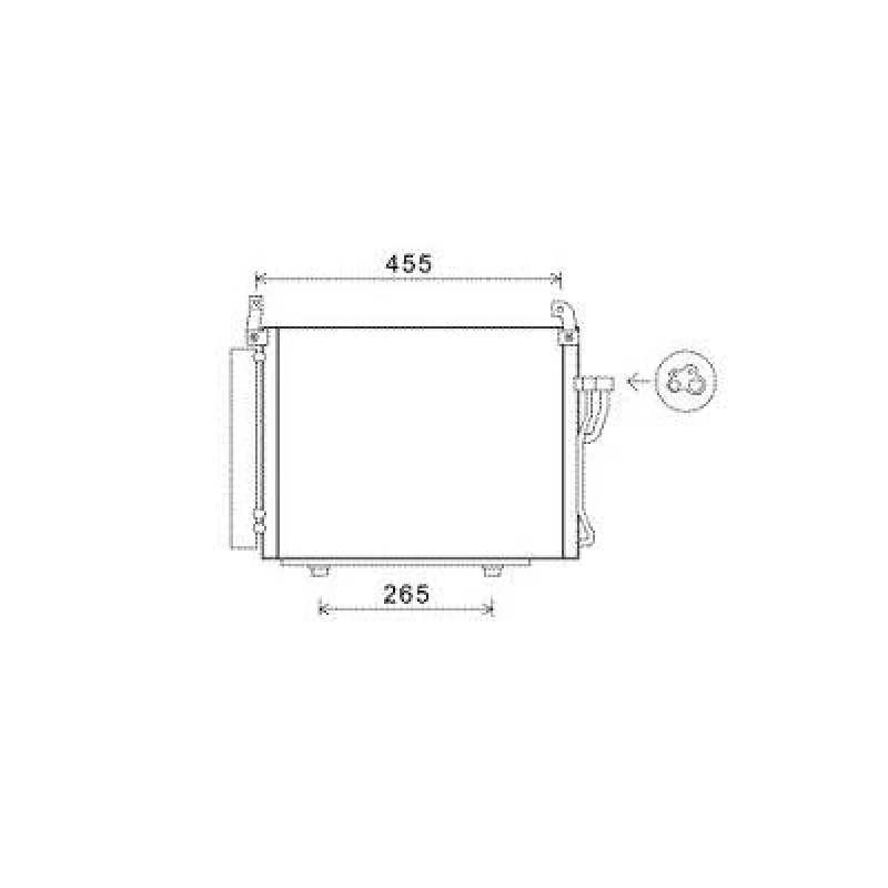 Image of Air conditioning condenser DIEDERICHS DCC1909