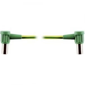 image of Connector 6mm socket 6mm socketGreen yellowStaeubliMC POAG EC621 pcs