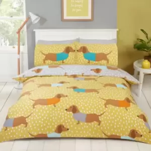 Image of Dolly Dachshund Duvet Set - Double