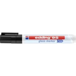 Image of Edding e-95 4-95001 Glass marker Black 1.5 mm, 3mm /pack