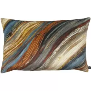Image of Prestigious Textiles Heartwood Cushion Cover (40cm x 60cm) (Peacock Blue)
