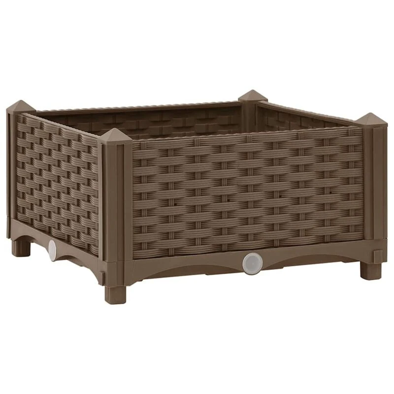 Image of VIDAXL Vidaxl - Raised Bed 40x40x23cm Polypropylene 8720286493045