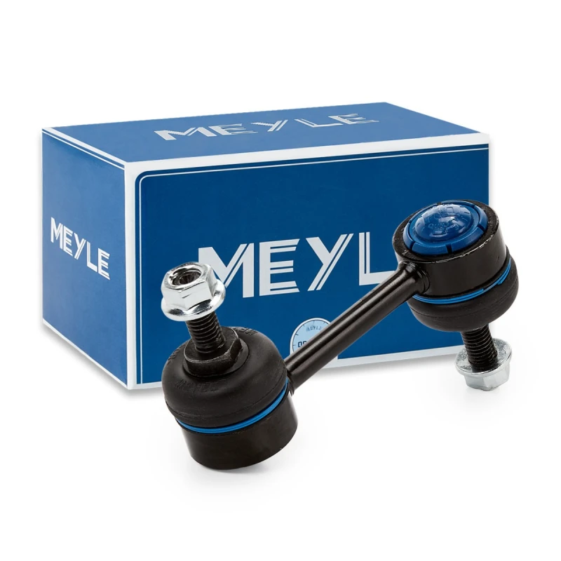 Image of MEYLE 416 060 0017/HD Anti-roll bar link Quality, Rear Axle Left, with spanner attachment Steel Link Stabiliser (3229)