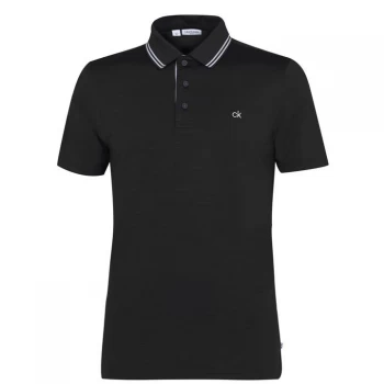 Image of Calvin Klein Golf Klein Golf Broadway Polo - Black